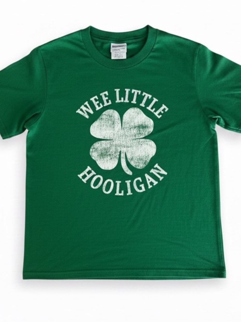 “Wee Little Hooligan” Shamrock Leprechaun St Patrick’s Day T-Shirt